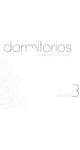 Catálogo dormitorios 3 Franco Furniture