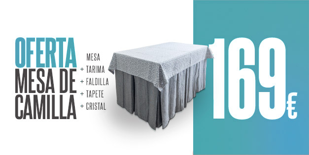 Mesa de Camilla oferta 2022